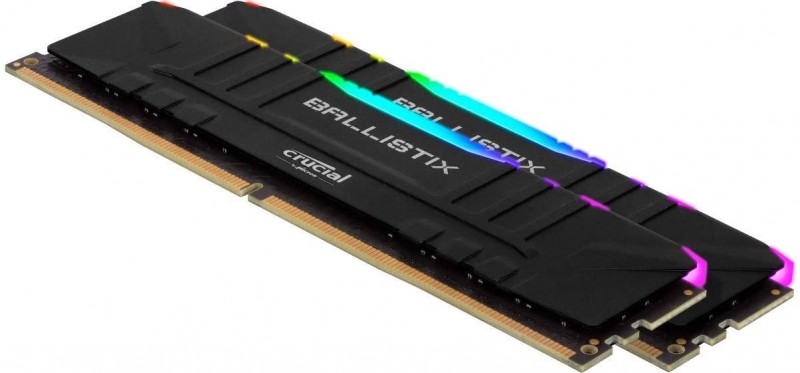 RAM DDR4 CRUCIAL BALLISTIX 3200mhz RGB BLACK