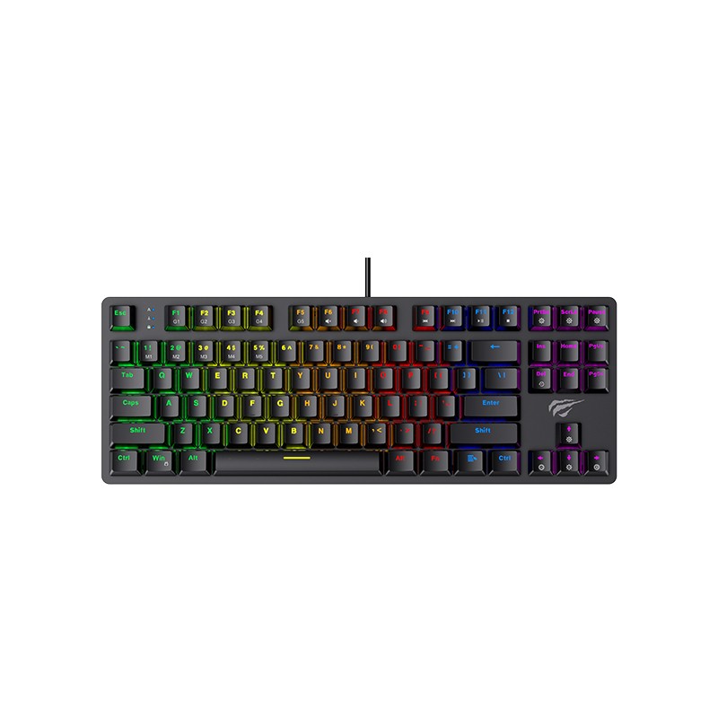 KEYBOARD HAVIT KB869L MECANIC BLUE