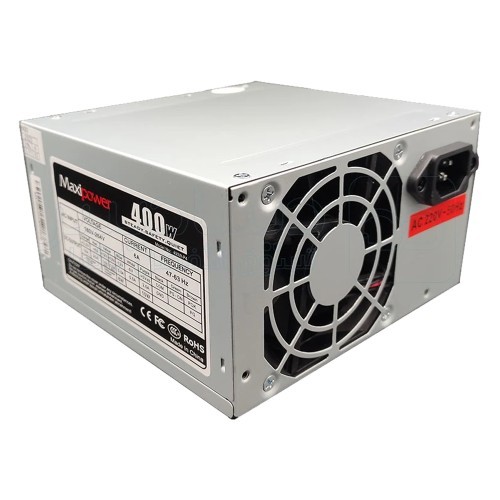 POWER SUPPLY P4 400W MAXIPOWER 6PIN