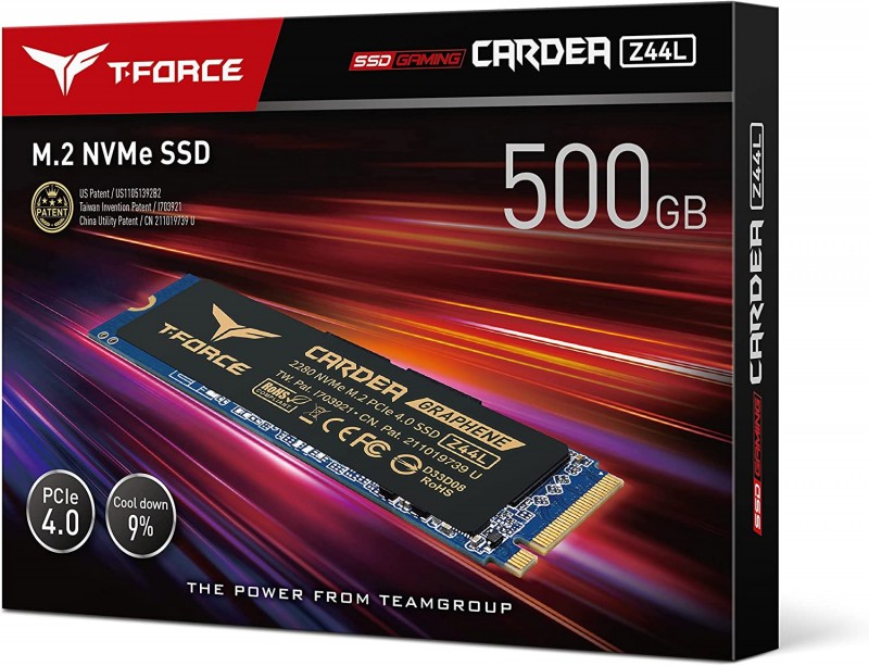 SSD M.2 TEAMGROUP 500 GB T-FORCE CARDEA Z44L