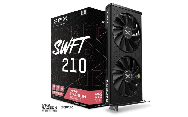 GPU AMD XFX SWFT210 RX6600 8GB BN