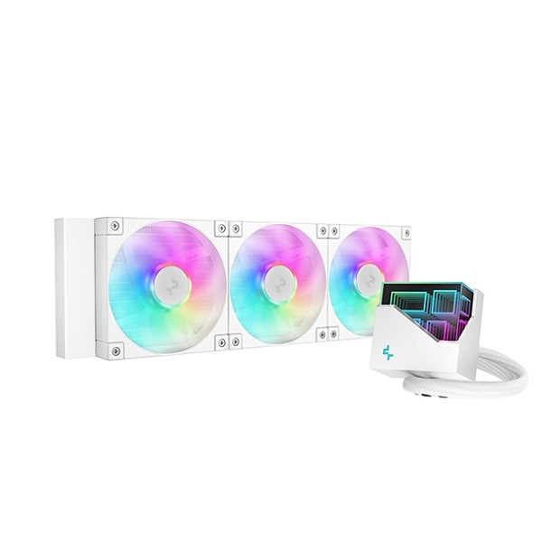 WATERCOOLING DEEPCOOL LT360 ARGB WHITE
