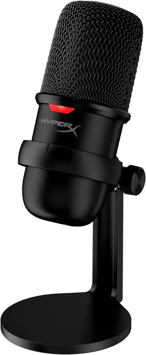 MICROPHONE HYPERX SOLOCAST USB BLACK