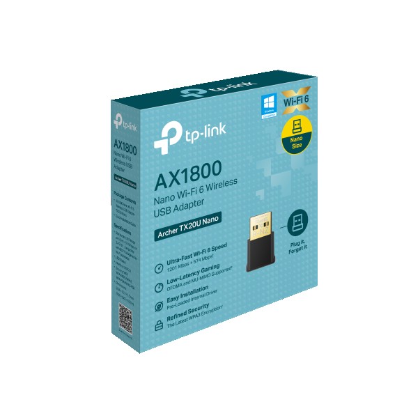 CLE RESEAU TP-LIN ARCHER TX20U NANO