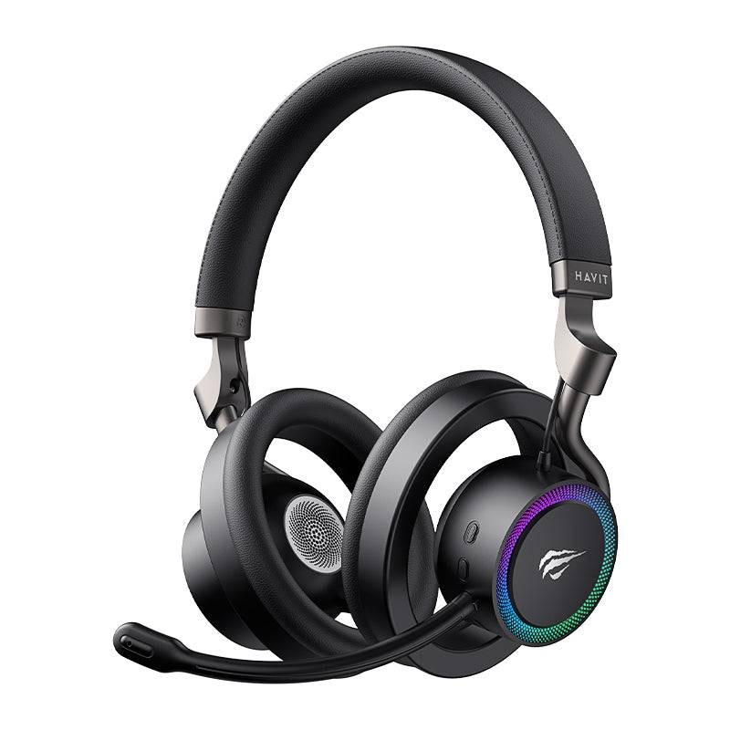 HEADSET HAVIT WIRELSS TRI-MODE FUXI-H8 BLACK/WHITE