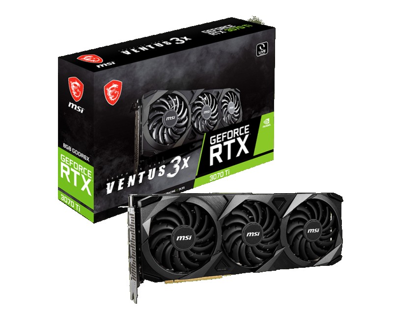 GPU NVIDIA RTX 3070TI 8GB MSI VENTUS BN