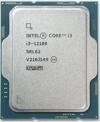 CPU INTEL I3 12100 3.3GHZ