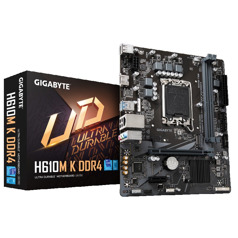 MOTHERBOARD INTEL 1700 GIGABYTE H610M K DDR4