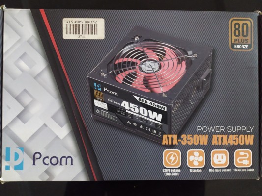 POWER SUPPLY PCOM ATX-350W  +80 BRONZE