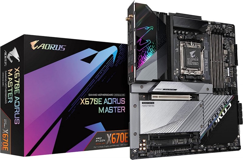  MOTHERBOARD GIGABYTE X670E AORUS MASTER AM5 DDR5