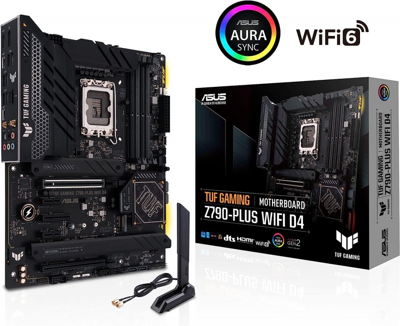 MOTHERBOARD INTEL 1700 ASUS TUF GAMING Z790-PLUS WIFI D4 DDR4
