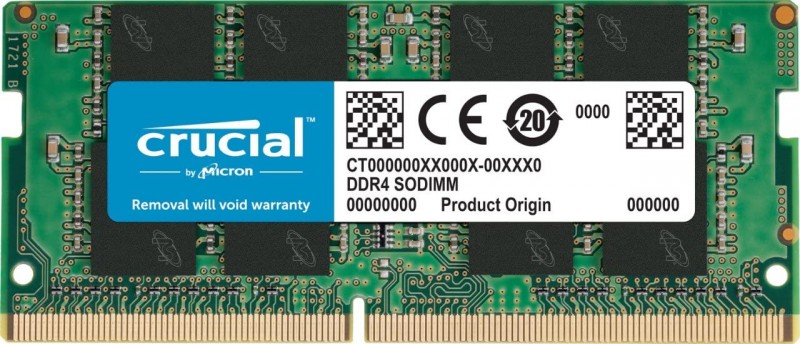 RAM 8GB DDR4 LAPTOP CRUCIAL 2666MHZ