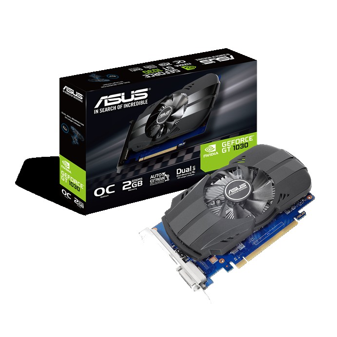 GPU NVIDIA GT 1030 2GB ASUS PHOENIX OC