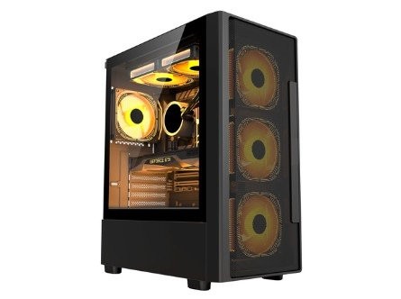 CASE ARES C02 ARGB BLACK + PSU ARES 650W +80 BRONZE