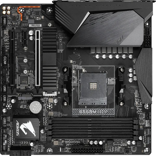 MOTHERBOARD AMD AM4 GIGABYTE B550M AORUS PRO-P