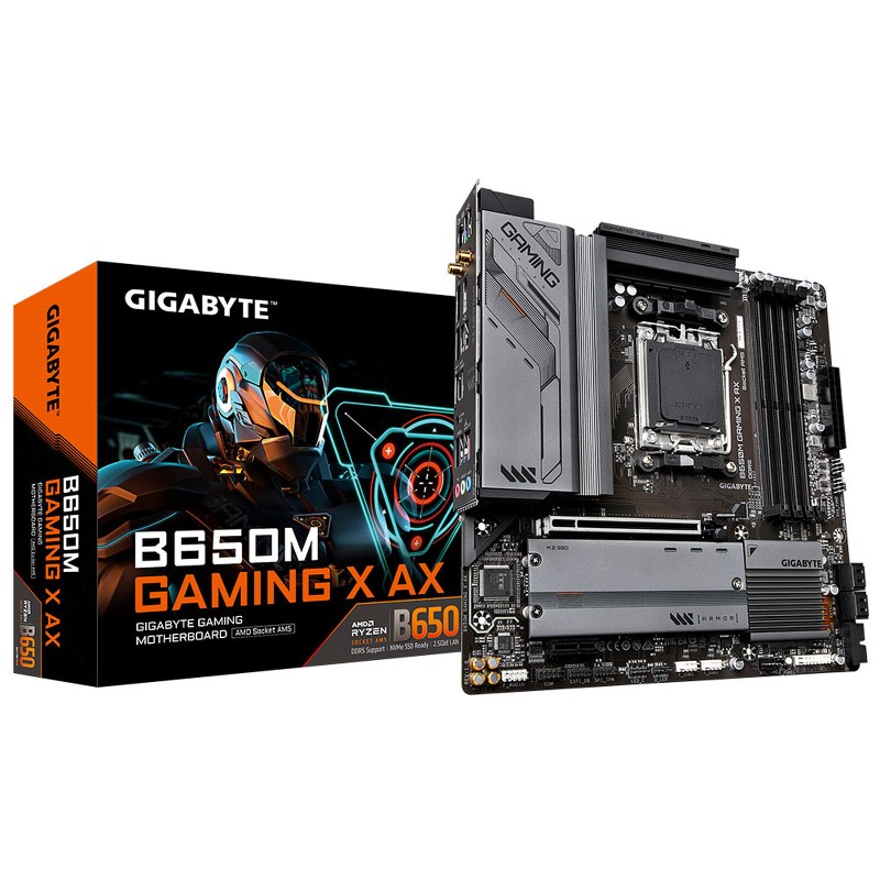 MOTHERBOARD AMD AM5 GIGABYTE B650M GAMING X AX DDR5