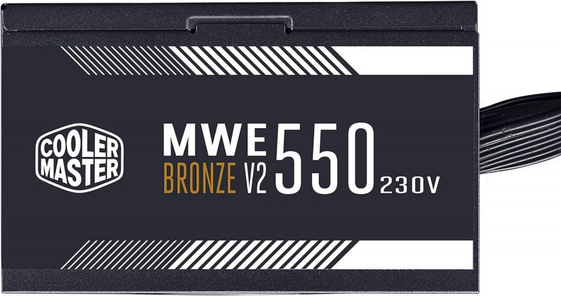 POWER SUPPLY COOLER MASTER MWE 550WTT V2 - 80+ BRONZE