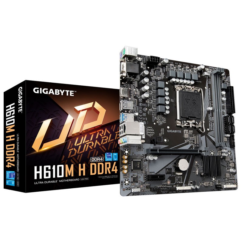 GIGABYTE H610M H V2 DDR4 12GEN