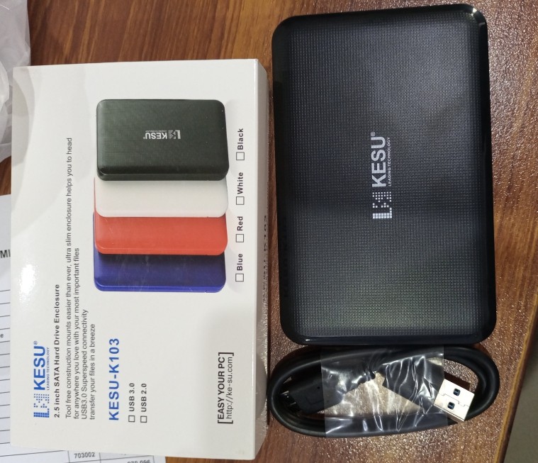 RACK HDD TO USB 2.5 K-103
