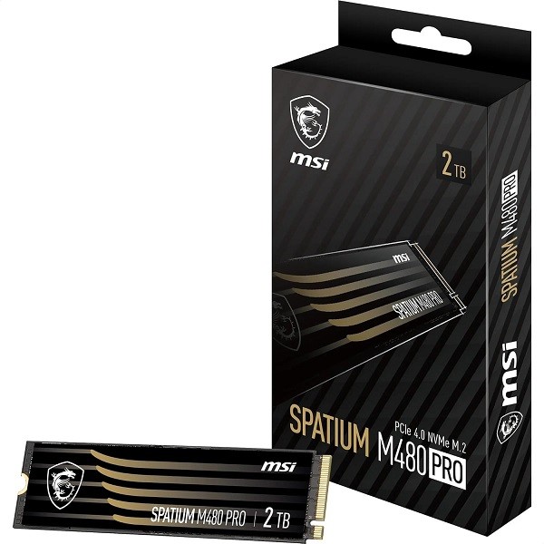 SSD NVME MSI SPATIUM M480 PRO 2T GEN4