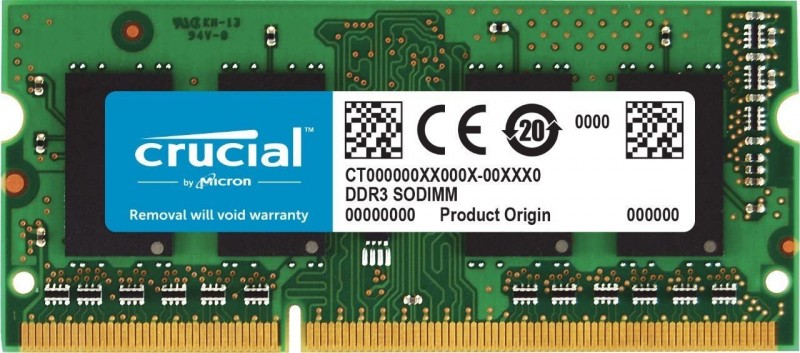 RAM DDR3 LAPTOP CRUCIAL 4GB L 