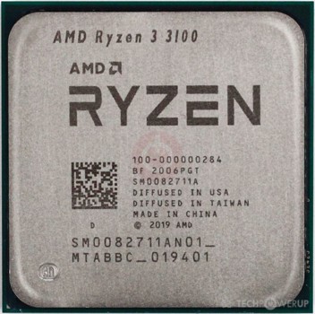 CPU AMD AM4 RYZEN 3 3100