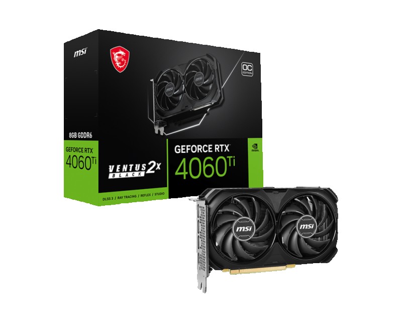 GPU NVIDIA RTX 4060TI MSI VENTUS 8GB OC 