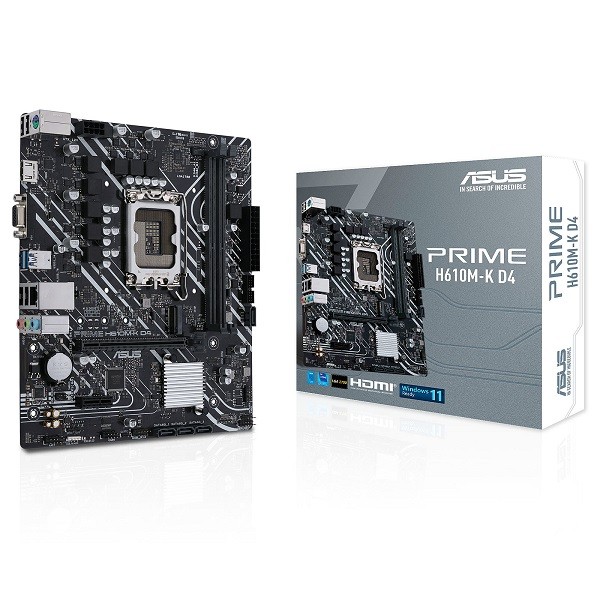 MOTHERBOARD INTEL ASUS PRIME H610M-K D4