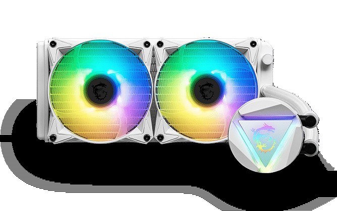 WATERCOOLING MSI MAG 240R V2 WHITE