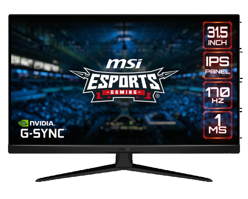MONITOR MSI G321Q 32P IPS 170HZ 1MS 2K WQHD G SYNC