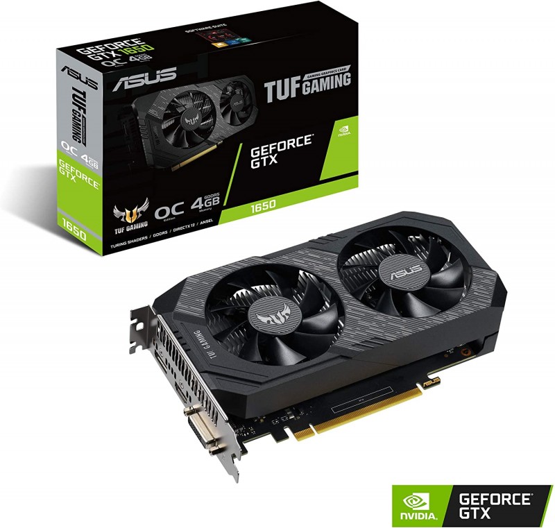 GPU NVIDIA ASUS GTX 1650 TUF GAMING OC GDDR6