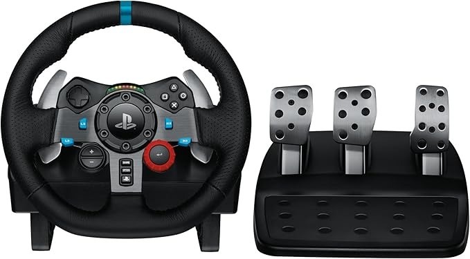 LOGITECH G920/G29 STEERING WHEEL AND PEDALS + SHIFTER 