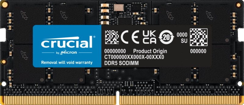 RAM DDR5 LAPTOP 16GB 5600MHZ CRUCIAL