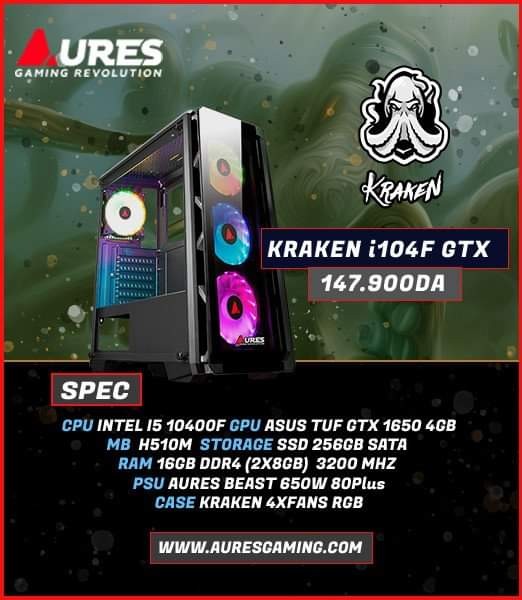 PC AURES KRAKEN I104F GTX 
