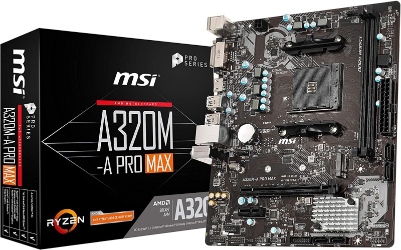 MOTHERBOARD AMD A320M-A PRO MAX