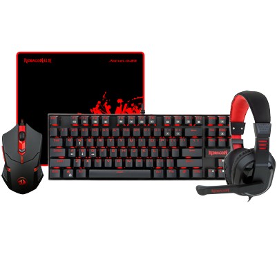 COMBO REDRAGON 4IN1 COMBO K552-BB-2