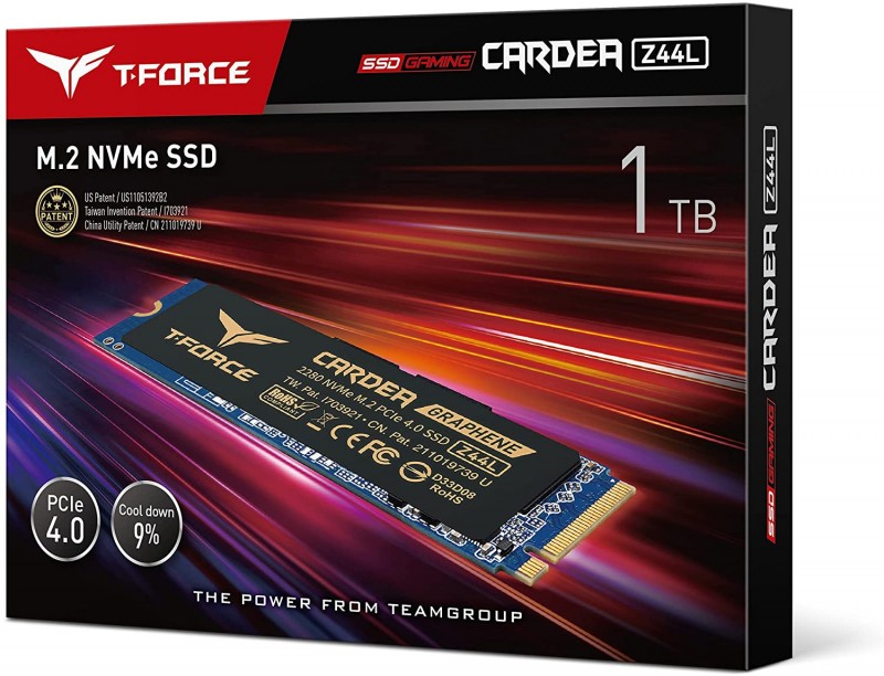 SSD M.2 TEAMGROUP 1TB T-FORCE CARDEA Z44L