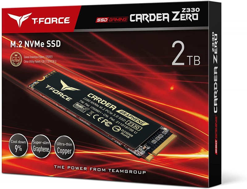 SSD M.2 TEAMGROUP 2TB T-FORCE CARDEA ZERO Z330