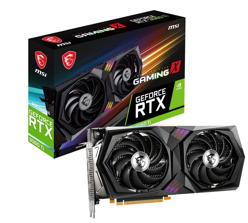 GPU NVIDIA MSI RTX 3060TI GAMING X