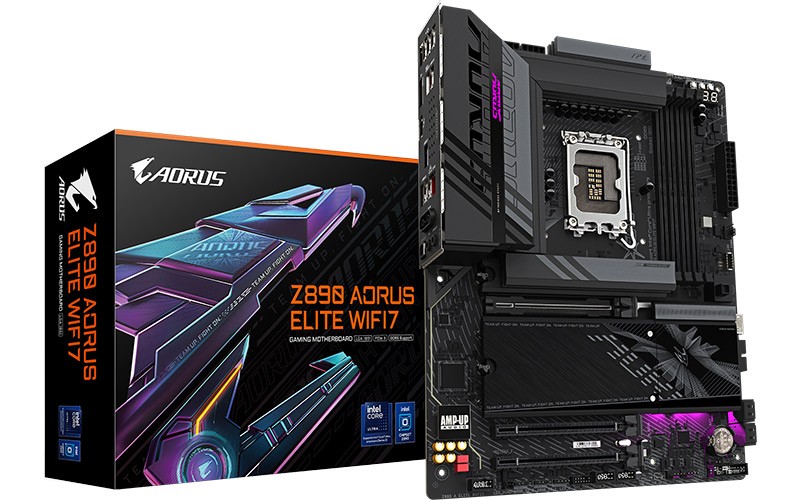 MOTHERBOARD INTEL ULTRA GIGABYTE Z890 AORUS ELITE WIFI 7 DDR5