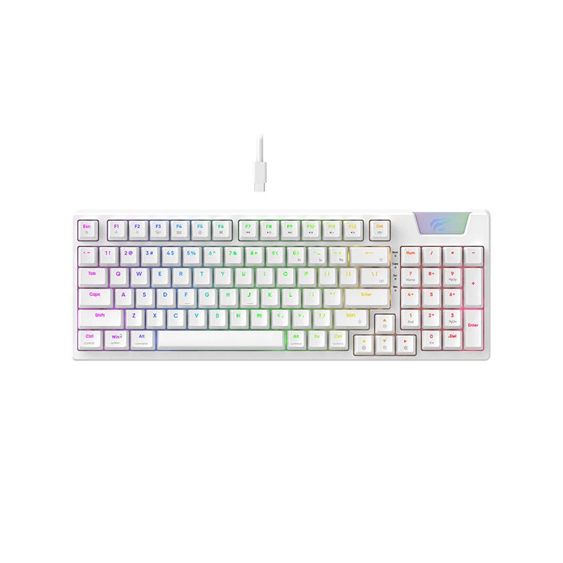 HAVIT KB885L RGB MECHANICAL KEYBOARD RED SWITCH