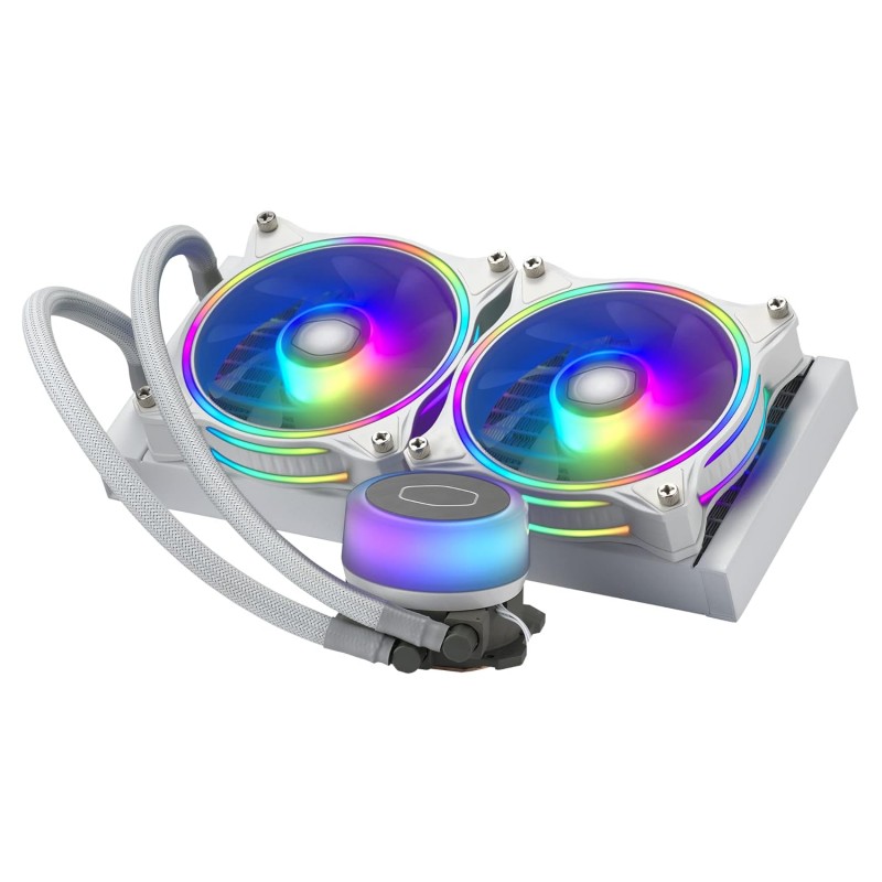 WATERCOOLING COOLERMASTER MASTERLEQUID ILLUSION ML240 WHITE