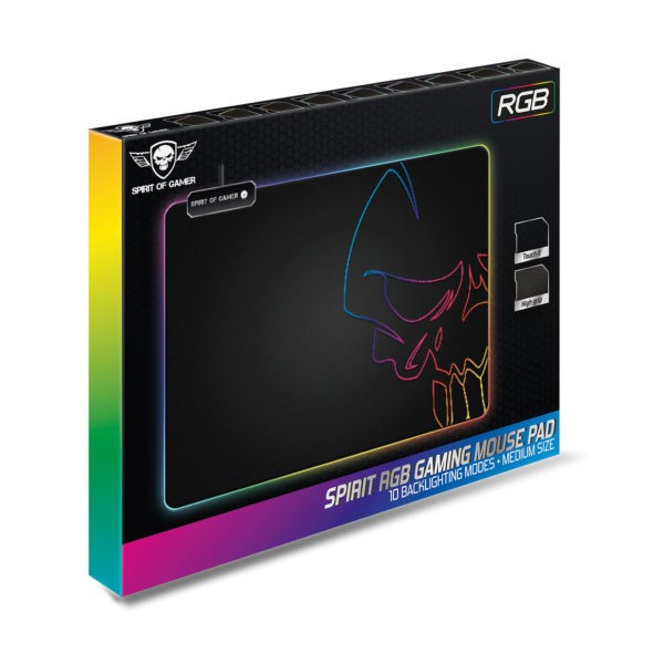 MOUSEPAD SOG SOG-PADMRGB M
