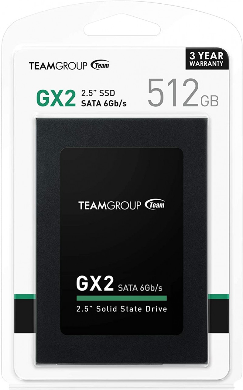 SSD 2.5 TEAMGROUP 512 GB GX2 SATA3
