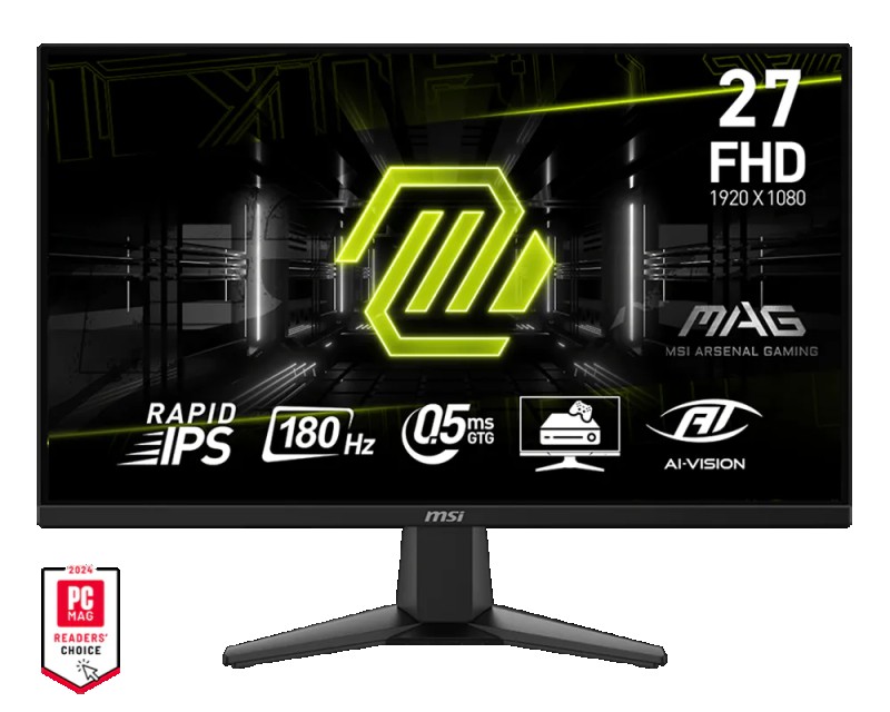 MONITOR MSI MAG275F 27'' FHD/IPS/180HZ/0.5MS