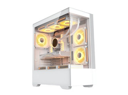 CASE ARES K03 ARGB WHITE + PSU ARES 650W +80 BRONZE
