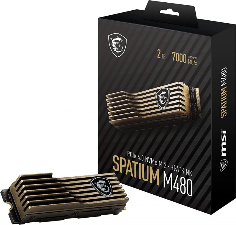 SSD M.2 MSI SPATIUM M480 2TB PCIE 4.0 NVME