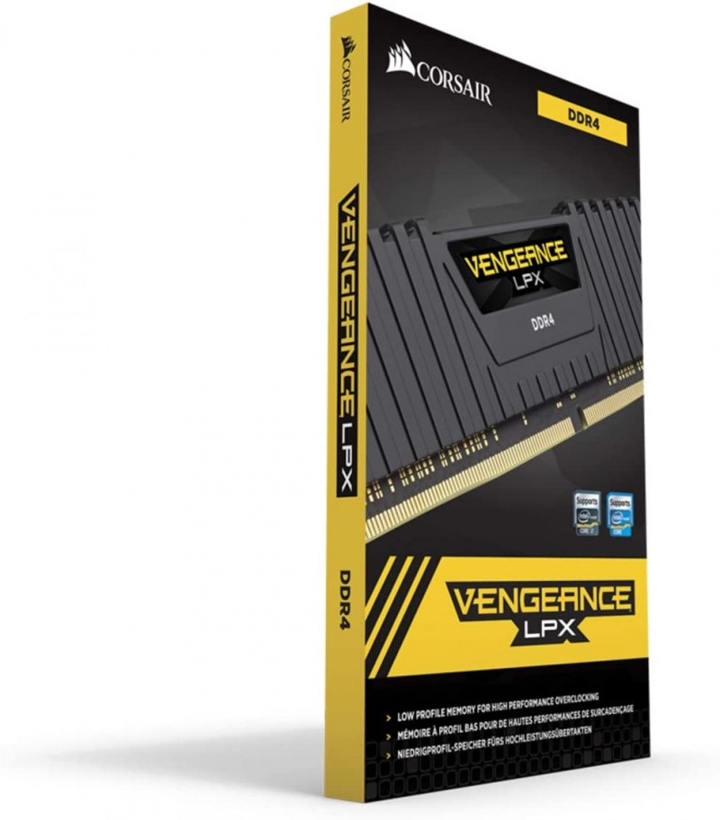 RAM 8GO DDR4 CORSAIR VENGEANCE LPX 3600MHZ - Max Frame