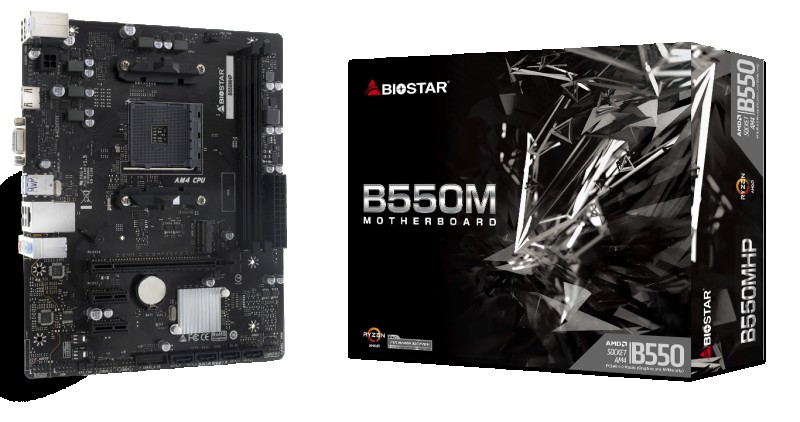 MOTHERBOARD AMD AM4 BIOSTAR B550MHP