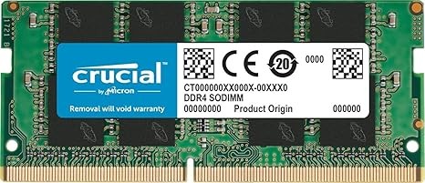 RAM 8GB DDR4 LAPTOP CRUCIAL 2666MHZ